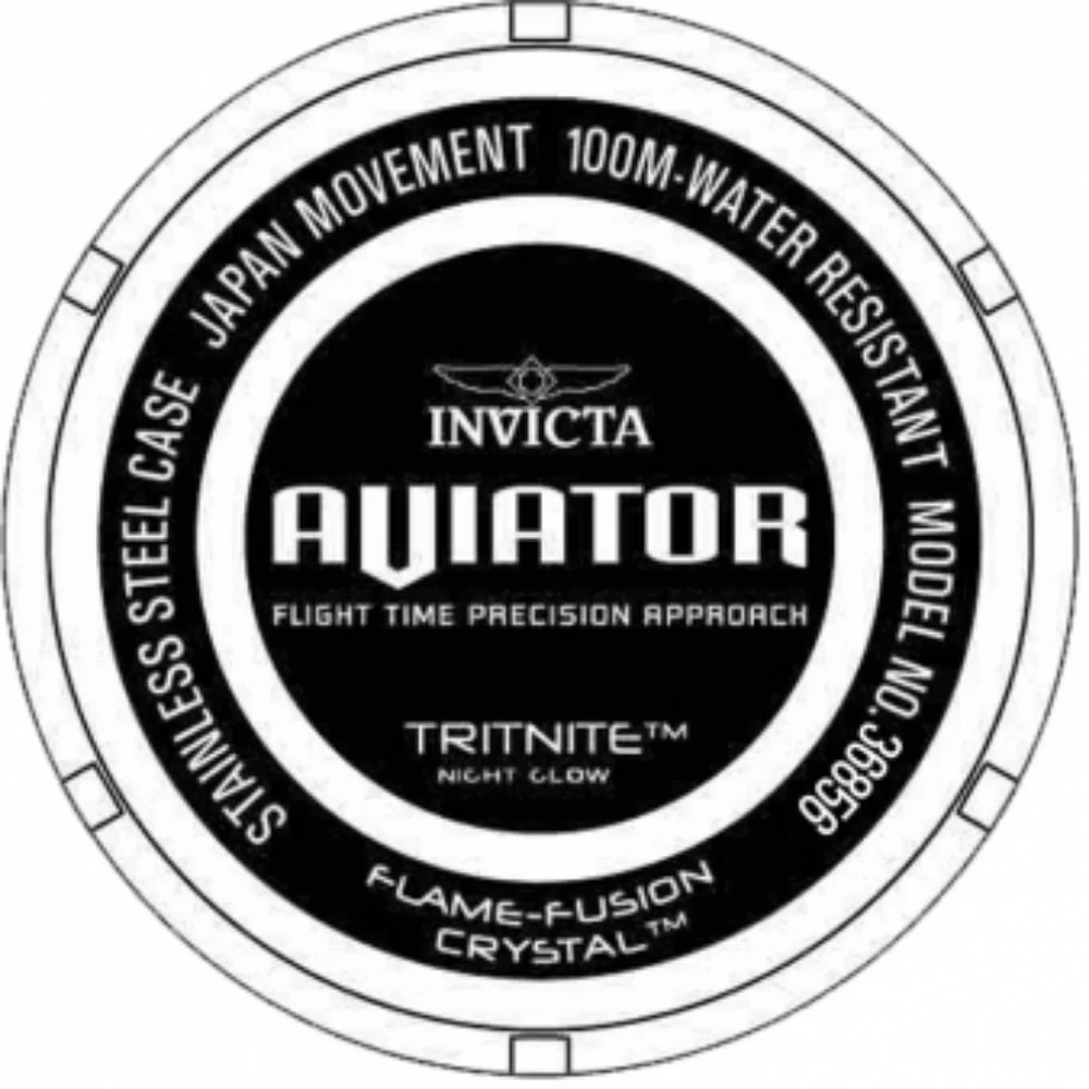 NEW NIB Invicta Pro Invicta Men's Aviator Dia De‎ Los Muertes Watch Quartz 36854